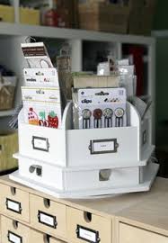 Storage Desktop Carousel By Ashland Craft Room Storage Craft Room Office Dream Craft Room