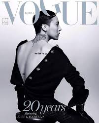 Gdragon Karl Lagerfeld Vogue Korea Vogue Korea G Dragon Fashion Vogue Covers