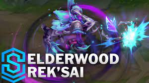 Elderwood Rek'Sai Skin Spotlight - Pre-Release - League of Legends - YouTube