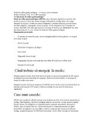 Agorafobie (teama de spatii deschise). Boala De Reflux Gastroesofagian