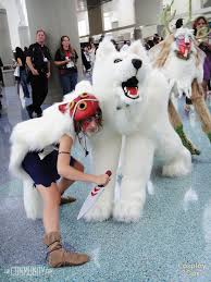 A wide variety of wolf cosplay options are available to you, such as supply type, material, and product type. Princess Mononoke And Wolf At Anime Expo Cosplay A Day