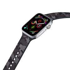 These watch bands come with adapters/buckle as pictured. Graphite Camo Apple Watch Strap Aions