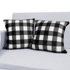 We did not find results for: Pavilia Buffalo Check Black White Plaid Throw Pillow Covers Set Of 2 18x18 Decorative Square Pillow Case Sofa Couch Bed Bedroom Living Room Fleece Plush Soft Farmhouse Decor Accent Cushion