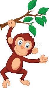 Stock Vector 10 M Images High Quality Images For Web Print Vector Illustration Of Cute Mon Monkey Drawing Cute Monkey Illustration Baby Cartoon Drawing