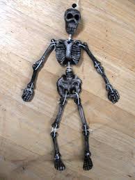 How To Make A Skeleton Model Out Of Clay Clay Skeletons Fired And Stained With Tempera Was Awesome Thanks Skeleton Clay Creations Clay