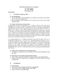 8 when samuel grew old, he appointed(a) his sons as israel's leaders.a 2 the name of his firstborn was joel and the name of his second was abijah,(b) and they served at beersheba.(c) 3 but his sons. Metodo Biografico De Samuel David Saulo