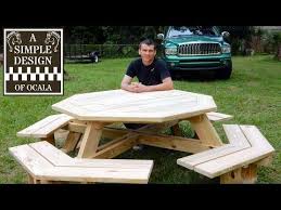How To Build An Octagon Picnic Table Your Projects Obn Octagon Picnic Table Octagon Picnic Table Plans Picnic Table