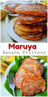 Maruya Banana Fritters Recipe Yummy Recipes Banana Fritters Haitian Food Recipes Filipino Food Dessert