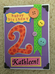 From spaceships to unicorns, find birthday invitations they'll love. Birthday Card For 2 Year Old Happy Birthday Cards Diy Birthday Cards Homemade Cards