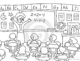 Maybe you would like to learn more about one of these? School Classroom Clipart Black And White 3 Clipart Station