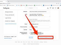 How to deactivate your account. How To Delete Or Deactivate An Instagram Account