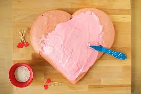 If the little heart cakes expanded above the level of the pan while cooking, using a large knife, slice off the part sticking up so the cakes will sit flat on the plate. How To Make A Gorgeous Heart Shaped Cake Without A Special Pan Food Hacks Wonderhowto