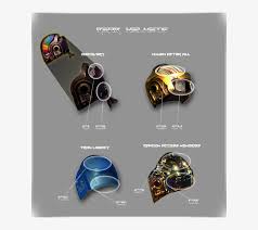 Amazon advertising find, attract, and engage customers: Back Of Helmets Daft Punk Helmet Back Free Transparent Png Download Pngkey