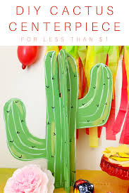 Mix and match colorful balloons, vibrant streamers and party banners. Cactus Centerpiece Fiesta Cactus Party Decor Fiesta Theme Party Cactus Centerpiece