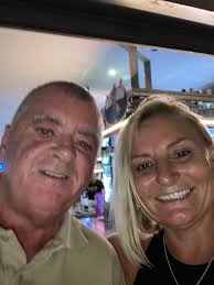 We have arrived! So far flights all good, apartments great, first meal  delicious, transfer was sketchy but got better once we eventually got on!  Here's to a relaxing couple of weeks! X