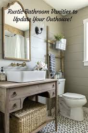 Homeadvisor is the simplest way to find and book bathroom remodeling contractors near you. Rustic Bathroom Vanities To Upgrade Your Outhouse Builders Surplus