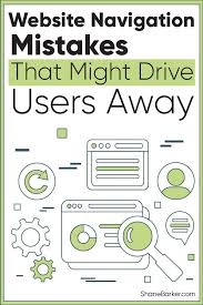 9 Website Navigation Mistakes You Might Be Making Shane Barker Digital Marketing Trends Marketing Trends Website Analysis
