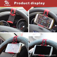 If you've never tried android auto or apple carplay, you're in. New Simple Design Cell Phone Holder Car Steering Wheel Cradle Smart Mobile Holder Clip Gps Navigator Bracket Elastic Rubber Stand Case Cover From Cardecoration Market 0 71 Dhgate Com