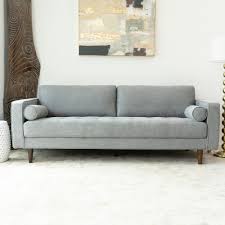 Light gray couch set furniture of america contemporary power reclining sofa. Daphne Sofa Houston Furniture Shop Tufted Sofa Midinmod