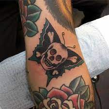 50 Traditional Moth Tattoo Designs For Men Nocturnal Insect Ink Traditional Moth Tattoo Moth Tattoo Moth Tattoo Design