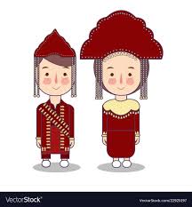 Download animasi kartun pengantin adat minang pilihan gratis. Pakaian Adat Bundo Kanduang Kartun Info Gtk