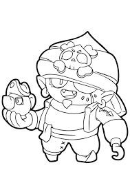 Can you guess the inspiration used for sprout? Brawl Stars Coloring Pages Print 350 New Images