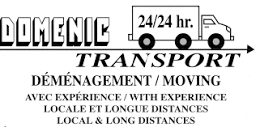 Domenic Transport - Déménagement / Moving Livraison / Delivery