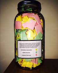 So you can easily just write down your moment of awesomeness on a slip of paper and store it in your jar of awesome. later on, when you are not. Perfect Boyfriend Puts 365 Love Notes In A Jar For His Girlfriend To Read All Year Boyfriend Gifts Cute Boyfriend Gifts Jar Gifts