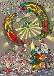 Graphic Design Of The 60s Love The Japanese Psychedelic Art Keiichi Tanaami Japanese Poster Design Psychedelic Art