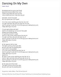 Pin By Michael Rowland On Music Click On The Icon If You Want To Hear The Song Dancing On My Own She Loves You Love Her