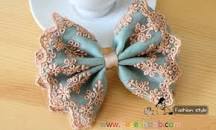 نتیجه تصویری برای آموزش صفر تا صد ساخت گیر سر ، کش سر، هدبند، تل سر