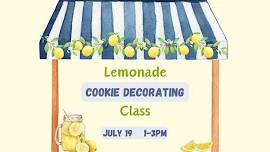 Lemonade Cookie Decorating Class