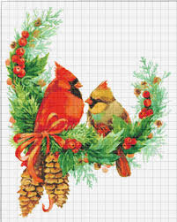 Free Cross Stitch Pattern Cardinal Bird Buy 2 Get 1 Free Red Cardinal Christmas 732 Modern Cross Etsy In 2020 Modern Cross Stitch Patterns Cross Stitch Projects Ideas Christmas Cross Stitch