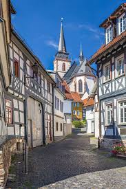 Altstadt Und Kirche St Ursula In Oberursel Taunus Poster Christian Muringer In 2020 Altstadt Schone Orte Und Kirchen