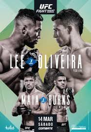 Ufc Fight Night Lee Vs Oliveira Wikipedia