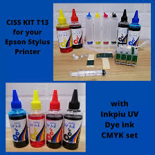 Maybe you would like to learn more about one of these? Ciss Kit T13 73n Comp W Epson Stylus Printer W Inkpiu Uv Dye Ink Cmyk Set 100ml Lazada Ph