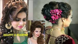 See more ideas about hair styles, long hair styles, wedding hairstyles. Latest Asian Party Wedding Hairstyles 2018 Beauty Fashion Youtube