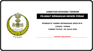 Calon yang yang berkelayakan dan berminat hendaklah membuat permohonan dengan mengunakan borang permohonan jawatan kosong yang telah disediakan oleh pihak uitm perak. Pengambilan Segera Jawatan Kosong Di Pejabat Kewangan Negeri Perak Mingguankerjaya