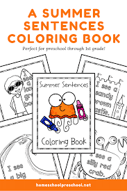 The summer coloring pages here can be printed out as traditional coloring sheets or you can color them online. Free Printable Summer Coloring Pages For Preschoolers