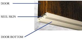 The goal is to create an even 0.9 centimetre (3/8 inch) space between the top of the existing threshold and the bottom of. Protect The Bottom Of Your Wood Entry Door With Seel Skin Kuiken Brothers