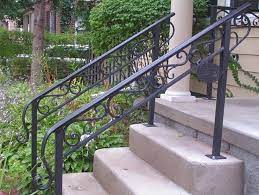 Exterior iron railings for stairs, steps, balconies and porches. Outdoor Metal Stair Railing Kits You Ll Love In 2021 Visualhunt