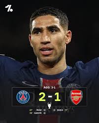 PSG knock Arsenal out of the Champions League and head to the finals 🔵🤯🎫