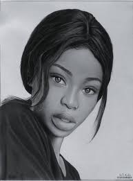 Latest Drawing🎨☘️💗 Charcoal & graphite ✏️🤍 A4 size .