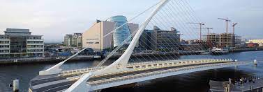 Have a look at the way the samuel beckett bridge started and a recent video showing you how it has progressed. Samuel Beckett Bridge Santiago Calatrava Arch2o Com