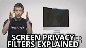 Privacy screens can attach directly to your computer in various ways. How Do Screen Privacy Filters Work Youtube