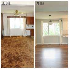 If you're considering an overhaul of your kitchen up to and including the floor, it's easy to drop way more than you you can always hope to get lucky with a floor below your floor. Diy Budget Kitchen Makeovers One Project At A Time The Budget Decorator