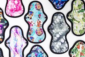 These cloth pads can be used every month when you have your period. Reusable Cloth Pads