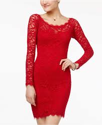 Jump Juniors Lace Sheath Dress Reviews Dresses Juniors Macy S Red Lace Dress Lace Dress Red Cocktail Dress