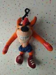 Find crash bandicoot from a vast selection of toys & hobbies. Rare Keychain Plush Crash Bandicoot Vintage 1998 Plush Universal Studios Ebay