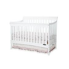 Child Craft Coventry 4 In 1 Convertible Sleigh Crib In White Bedbathandbeyond Com Baby Furniture Sets Cribs Baby Furniture